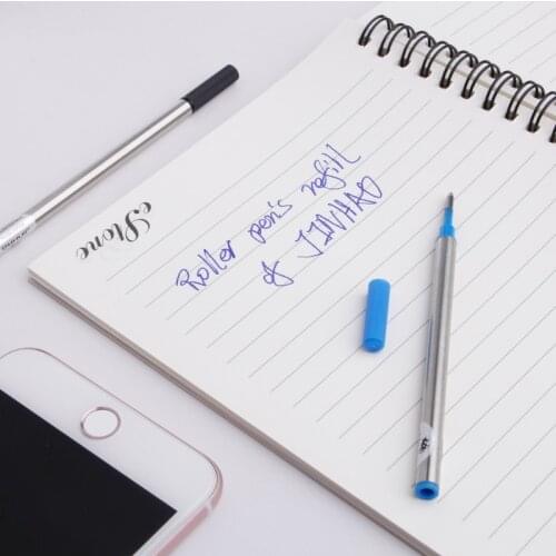 Brand New and High Quality Jinhao Roller Ball Rollerball Pen Refill Cartridge Black Blue Ink 0.5mm 0.7mm