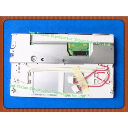 LQ7BW566 LQ7BW566A LQ7BW566AH Original 7 inch 2 CCFLs LCD Display Screen for Car GPS, DPF & Video Door Phone