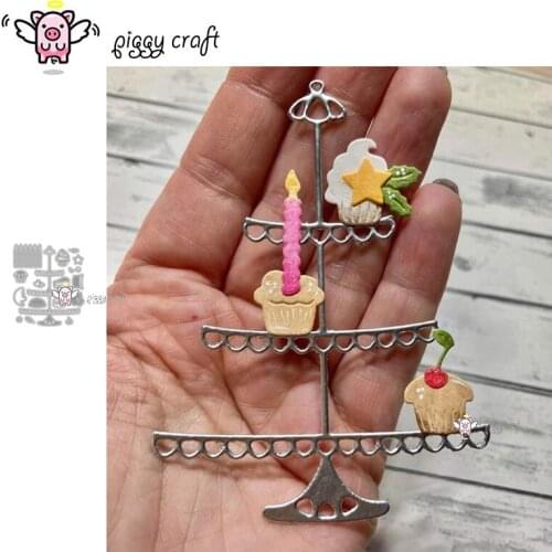 Piggy Craft metal cutting dies cut die mold Holiday candle cake Scrapbook paper craft knife mould blade punch stencils dies