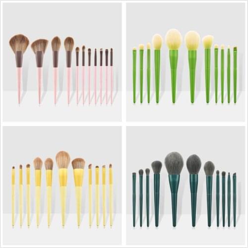 New Style Makeup Premium Quality Brush Set Foundation Highlight Eyeshadow Blush Loose Powder Blending Cosmetic Kit Custom Logo