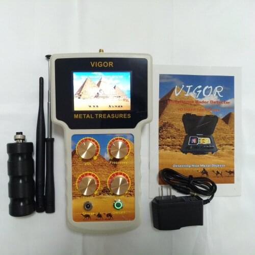 New Version Metal Treasures Gold Detector Gold Finder Field Metal Detector Set With Waterproof Carry Case