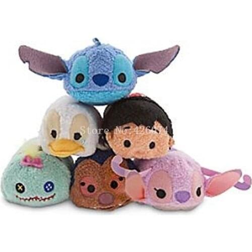 New Lilo Angel Scrump Duckling Jumba Jookiba Mini Plush Smartphone Cleaner Kids Stuffed Toys For Children Gifts