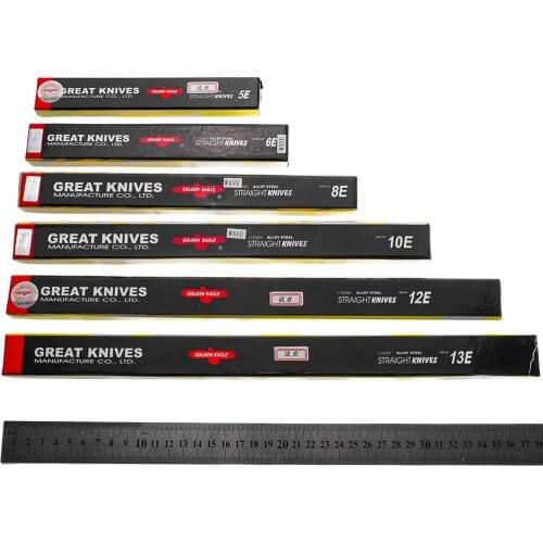 Eagle Brand Special Alloy Steel Straight Knife Wave Knife Used For Cutting Machine 8EW Wavy Knife