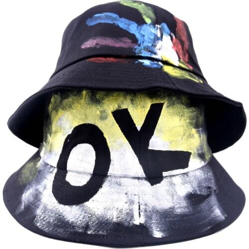 Unisex Bucket Hat Fishing Outdoor Hip Hop Cap Mens Summer For Fisherman Hat Women Bone Feminino Doodling Basin Gorros