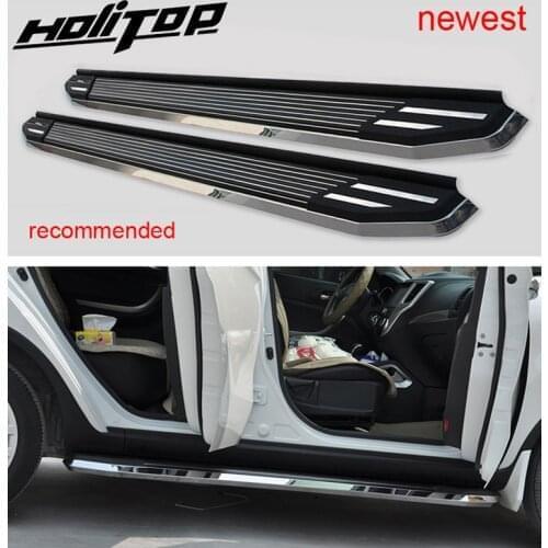 Luxurious model side bar foot board running board for Mazda CX-5 2012-2016,304 stainless steel,can stand 300kg,very recommended