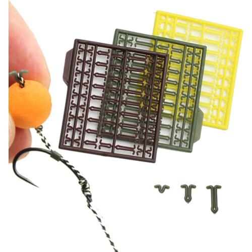 5 Cards Carp Fishing Accessories Carp Bait Stopper Pop Up Boilies Hair Extender Carp Rigs Stop Fishing Holder Terminal Tackle