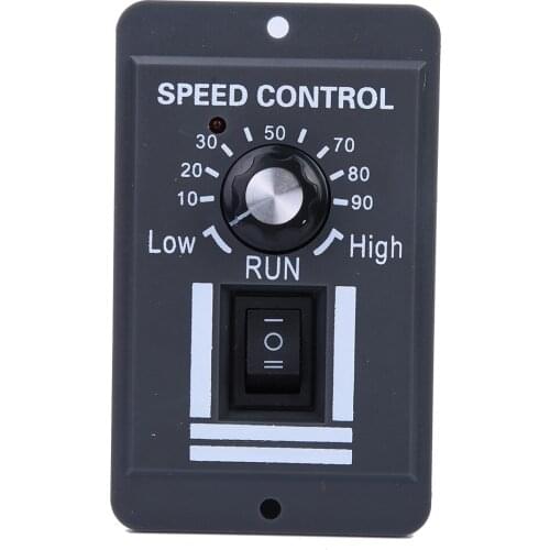 CW/CCW Adjustable Speed With Switch Controller DC Motor Governor DC12V-60V 10A Speed Control Board With Switch