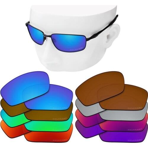 OOWLIT Anti-Scratch Replacement Lenses for-Oakley Splinter Etched Polarized Sunglasses