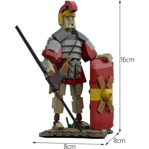 MOC Space War Robot Building Block Toy MOC-50465 Roman legionary Assembling Particles DIY M-O Washer Robot Childrens toy Bricks