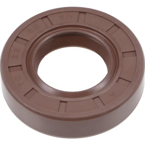 Uxcell Oil Seal 22mm Inner Dia 42mm OD 10mm Thick Fluorine Rubber Double Lip Seals