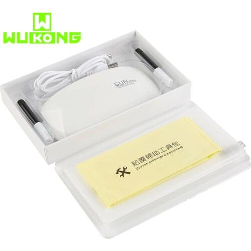 2 pcs full glue tempered glass for galaxy Note 8 S8 S9 Plus screen protector with liquid adhesive for Samsung Note 9 glass film