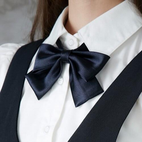 2pcs Female Polyester Bow Tie Catering Woman Neck Tie Restaurant Cafe Bistro Uniform Scarf Pastry Chef Bartender Neckwear A9