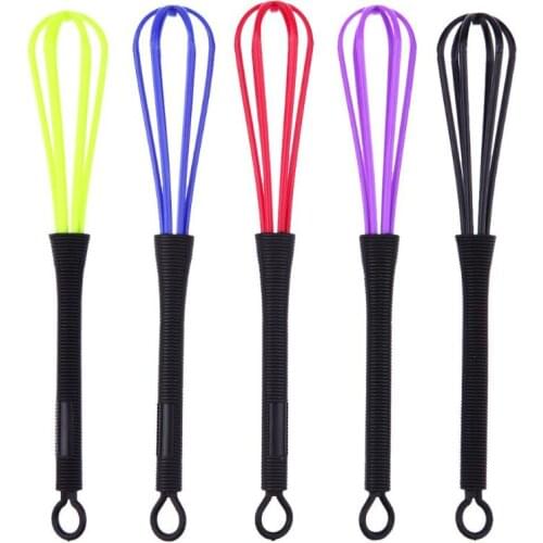 5pcs Plastic Hairdressing Dye Cream Whisk Hair Color Mixer Stirrer Salon Hair Care Styling Tools mixer tool