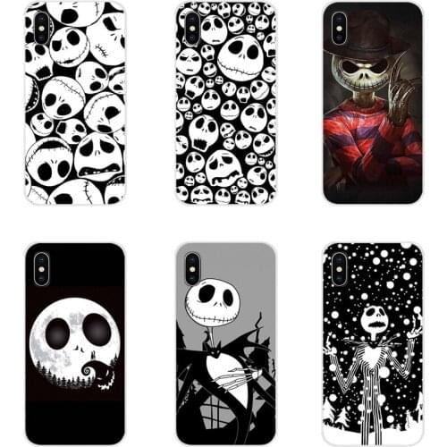 Jack skellington Accessories Phone Shell Covers For Xiaomi Mi4 Mi5 Mi5S Mi6 Mi A1 A2 A3 5X 6X 8 CC 9 T Lite SE Pro
