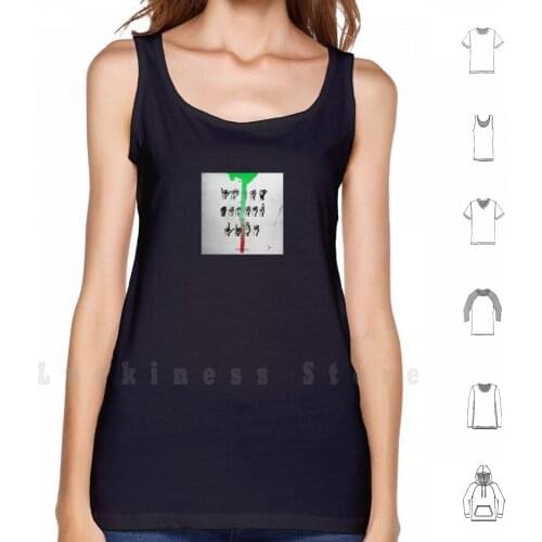 Slime Language Album Tank Tops Vest 100% Cotton Music Album Cover Rap Hip Hop Rapper Young Thug