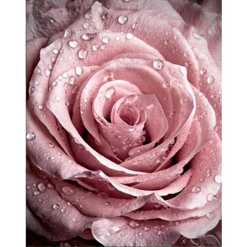 New Full Square/Round Drill 5D DIY Diamond Painting "Pink flowers" 3D Diamond Embroidery Cross Stitch Kits Decor art Gift FG1384