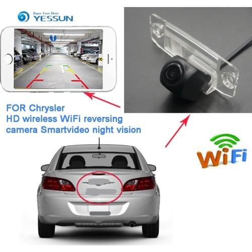 YESSUN New Ariival car HD Parking Reverse wireless Camera for Chrysler Sebring 2007~2012 for Chrysler 300C 2011~2014 HD Camera