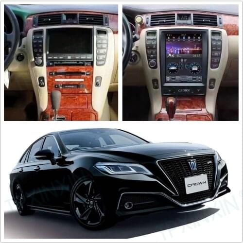 For Toyota Crown S180 2003 - 2008 Android 9 Carplay Radio Player Car GPS Navigation Head Unit Car stereo BT WIFI