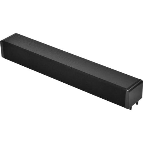 Wireless TV Soundbar Bluetooth-compatible Speaker with Remote Control 3.5mm Jack/USB Flash Drive/SD/AUX/RCA Connection for TV PC