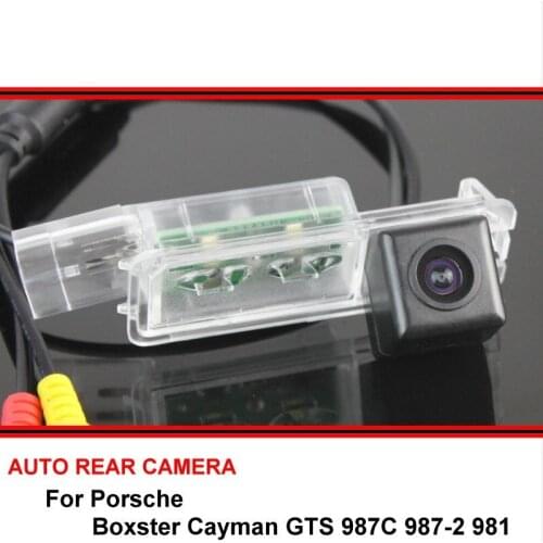 For Porsche Boxster Cayman GTS 987C 987-2 981 HD CCD Car Reverse Backup Rearview Parking Rear View Camera Night Vision