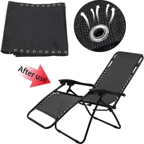Recliner Cloth Breathable Durable Chair Lounger Replacement Fabric Cover Lounger Cushion Standard Sling Chairs Fabric Cover
