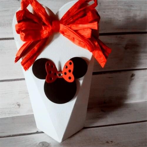 Mold Mickey and Minne Bow Ear Metal Cutting Dies Stencil for DIY Scrapbooking Photo Album Embossing Paper Cards Crafts Die cuts