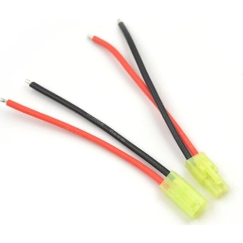 Hot Sale 1 pair DIY MINI Tamiya male Cable and MINI Tamiya female wire Cable 120mm Electric Connector