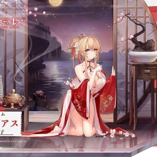 Custom made/size Azur Lane Glorious Cosplay Costume sexy dress female