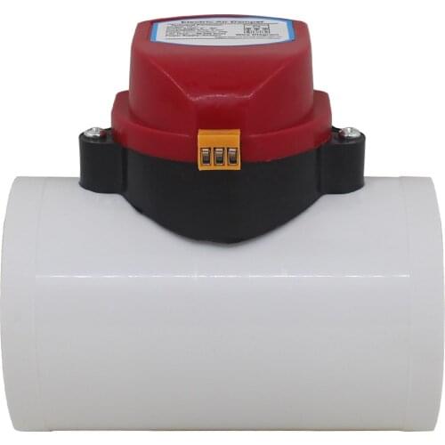 220V PVC Plastic HAVC Electric Damper Check Valve 75/110/160 Air Duct Volume Control Valves For Ventilation Pipe 24V 12V