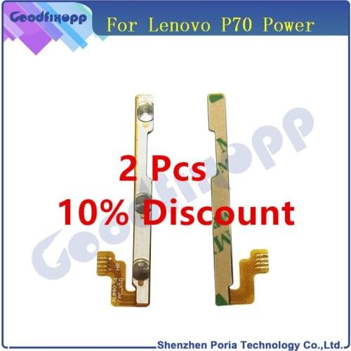 Original For Lenovo P70 Power Volume Button Flex Cable In Mobile Phone Parts Replacement Original Power Cable For Lenovo P70