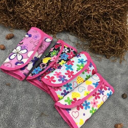 Hot Selling Fashion Polyester Crochet Hooks Yarn Craft Knitting Needles Sewing Bag Pencil Case Home Sewing