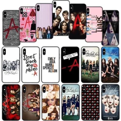Pretty Little Liars Soft Cover Case for iPhone 7 8 6 6S 5 5S SE Plus