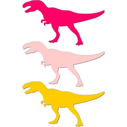 New Dinosaur Wooden Die Scrapbooking C2863 Cutting Dies Multiple Sizes Compatible With Most Die Cutting Machines