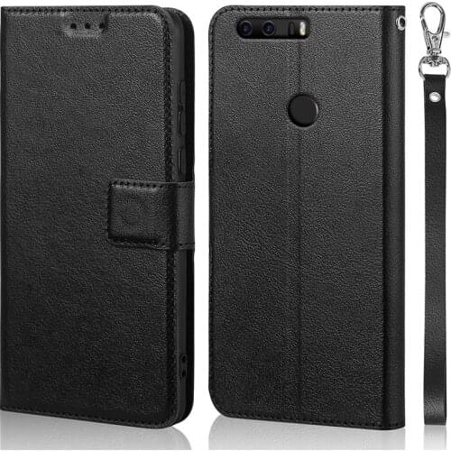 Luxury Flip Case for Huawei Honor 8 FRD-L19 FRD-L10 FRD-L09 FRD-AL00 Cover Original Book Design Leather Phone Coque Wallet