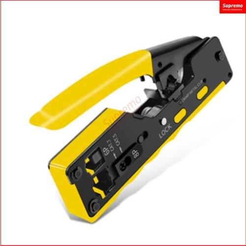 Crystal head network cable pliers Category 7 CAT7 shielded CAT5 Category 6 network tools Crimping pliers Network pliers Category