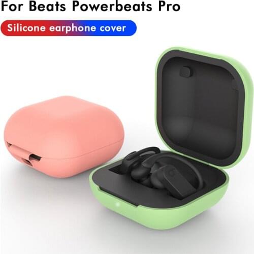 Silicone Earphone Case For Beats Powerbeats Pro Soft Wireless Bluetooth Cover Charging Box Cover For Beats Powerbeats Pro
