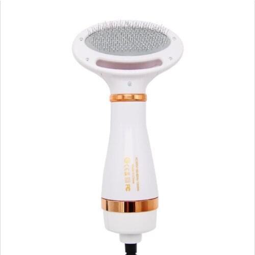 SIMMY Two-in-one Pet Hot Air Comb | Hair Dryer | Cat and Dog Hair Blowing Tool | Hair Cleaning Cat and Dog Hair Comb