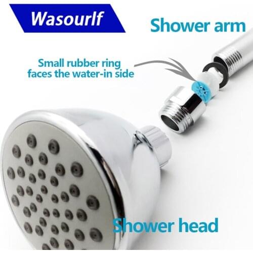 Wasourlf Water Saving Regulator 8L for Bath Shower Head Water Flow Restrictor Reducer Controller Connector Hose Pipe Aerator