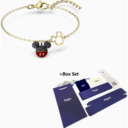 High quality SWA bracelet new mouse bracelet charming rat head shiny crystal decoration ladies jewelry gift free shipping