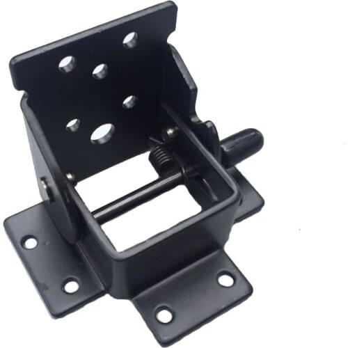 Iron Furniture Hinge 90 Degrees Self-locking Folding hinge for Chair table leg lift support holder connection Cabinet Hardware