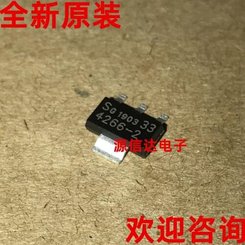 Brand new original TLE4266-2GVS33 TLE4266 3.3V SOT223 regulator tube imported from stock