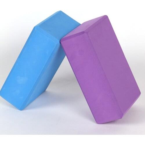 Yoga Blocks High Density EVA Foam Yoga Block Soft Non-Slip Pilates Brick Sports Exercise Fitness Gym Workout Stretching Aid