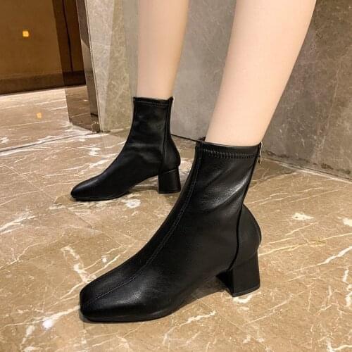 Женские высокие сапоги BOJMQ China At AliExpress