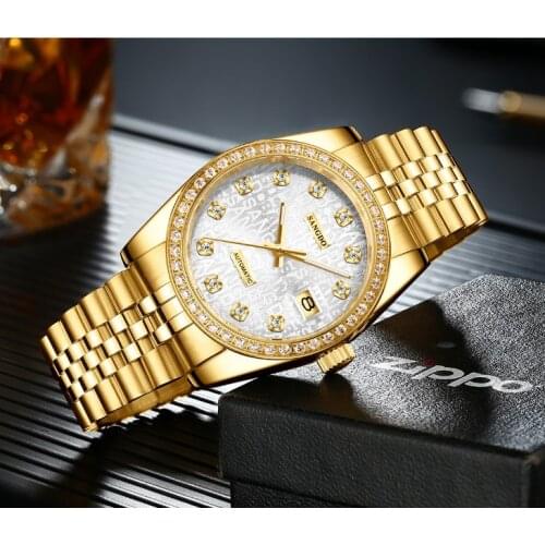 37.5mm Sangdo Luxury watches Automatic Self-Wind movement High quality Business watch Auto Date Mens watch sd48-s8