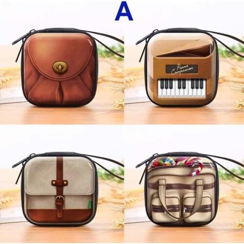 Earphone Holder Case Portable Headphone Case Waterproof Data Line Organiser Zip Lock Organizer Case Travel Storage Bag