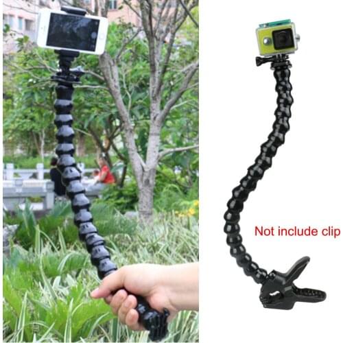 Bracket Camera Accessories Selfie Stick Jaws Flexible 19 Joint Mounting Fixing Adjustable Neck Multifunctional For Gopro Hero