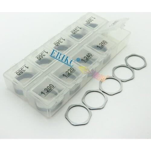 ERIKC common rail injector shim kits, injector full gaskets kit and nozzle washers 600 pcs