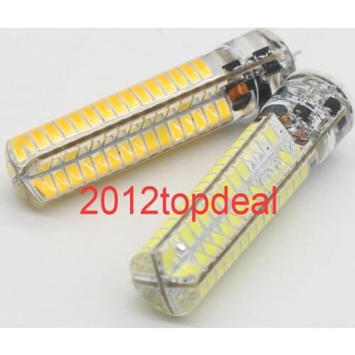 GY6.35 Bi-Pin 7W 5730-120 LED Bulb AC12V/DC12-24V white / warm white Silicone Lamp