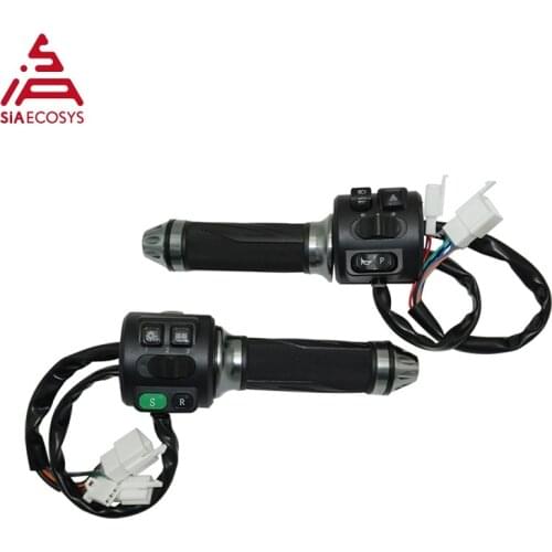 QS motor siaecosys Z6 throttle with combination switch well matched with VOTOL controller