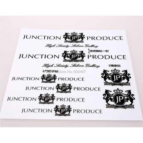 New Car Styling Junction Produce JP Production Car Vinyl Decal Decorative Window Door Handle Body Sticker vinyl Decal Set